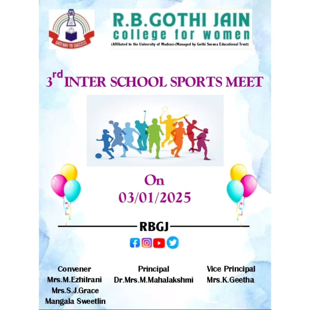 3 RD INTER SCHOOL SPORTS MEET - 2025